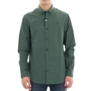 CAMICIA MICRO PLAID VERDE